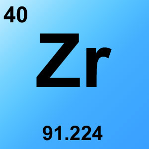 Periodic Table Elements Game Option - zirconium